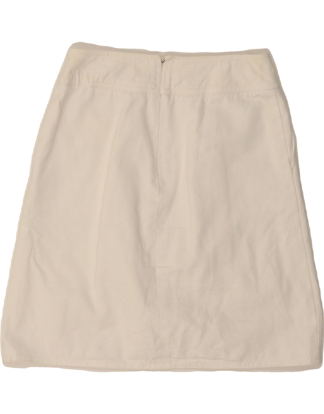 LUISA SPAGNOLI Womens Denim Skirt IT 40 Small W28  White Vintage Luisa Spagnoli and Second-Hand Luisa Spagnoli from Messina Hembry 