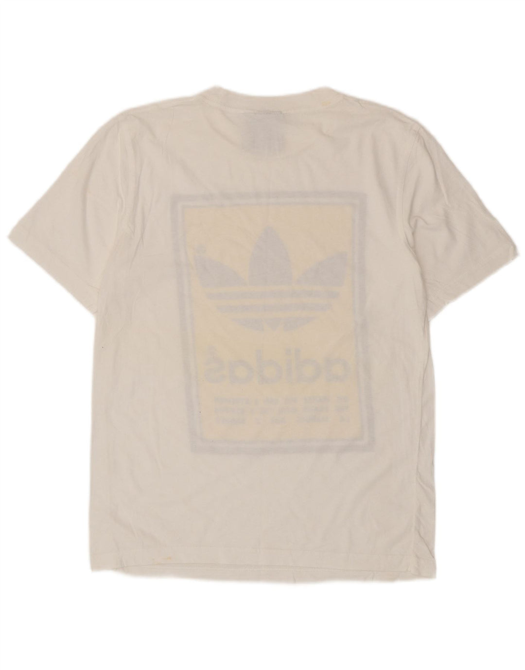 Tricou grafic pentru bărbați Adidas Top mic alb