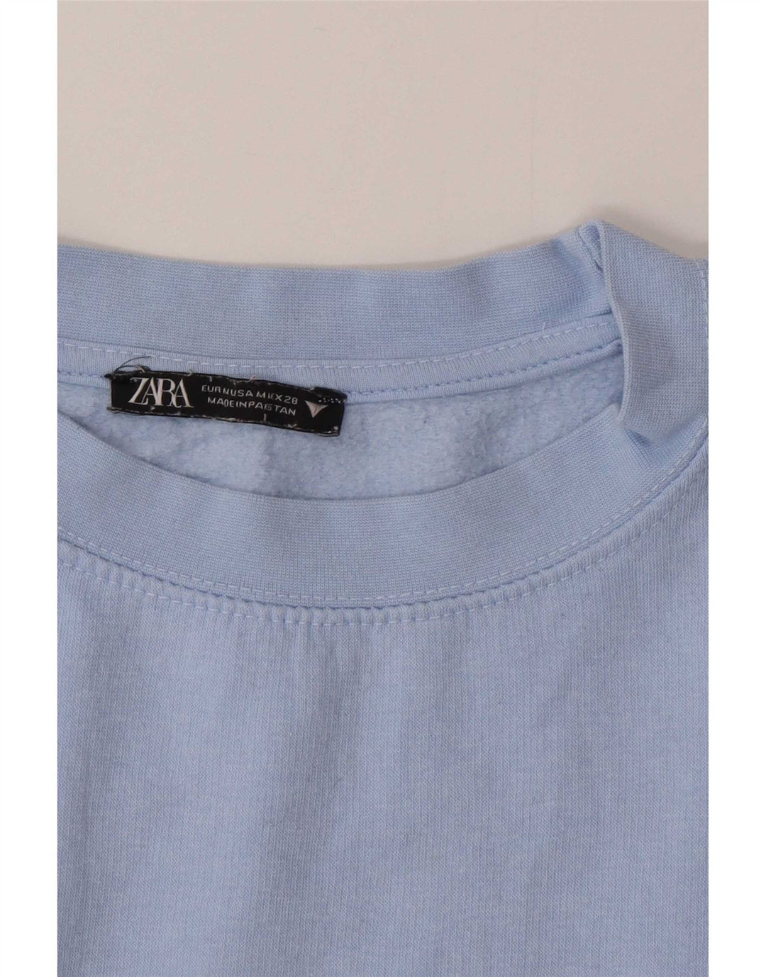 Pulover pentru Damă Zara UK 14 Albastru Mediu