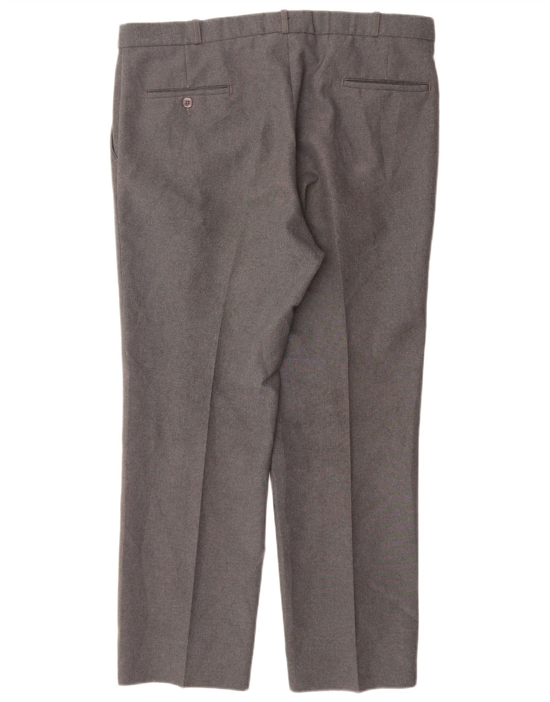 Pantaloni de costum pentru bărbați Farah L38 L30 poliester gri