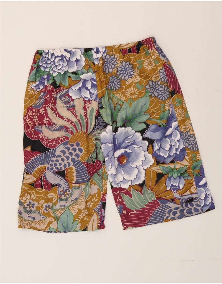 Pantaloni scurți casual Vintage pentru femei W32 Medium Multicolor Floral