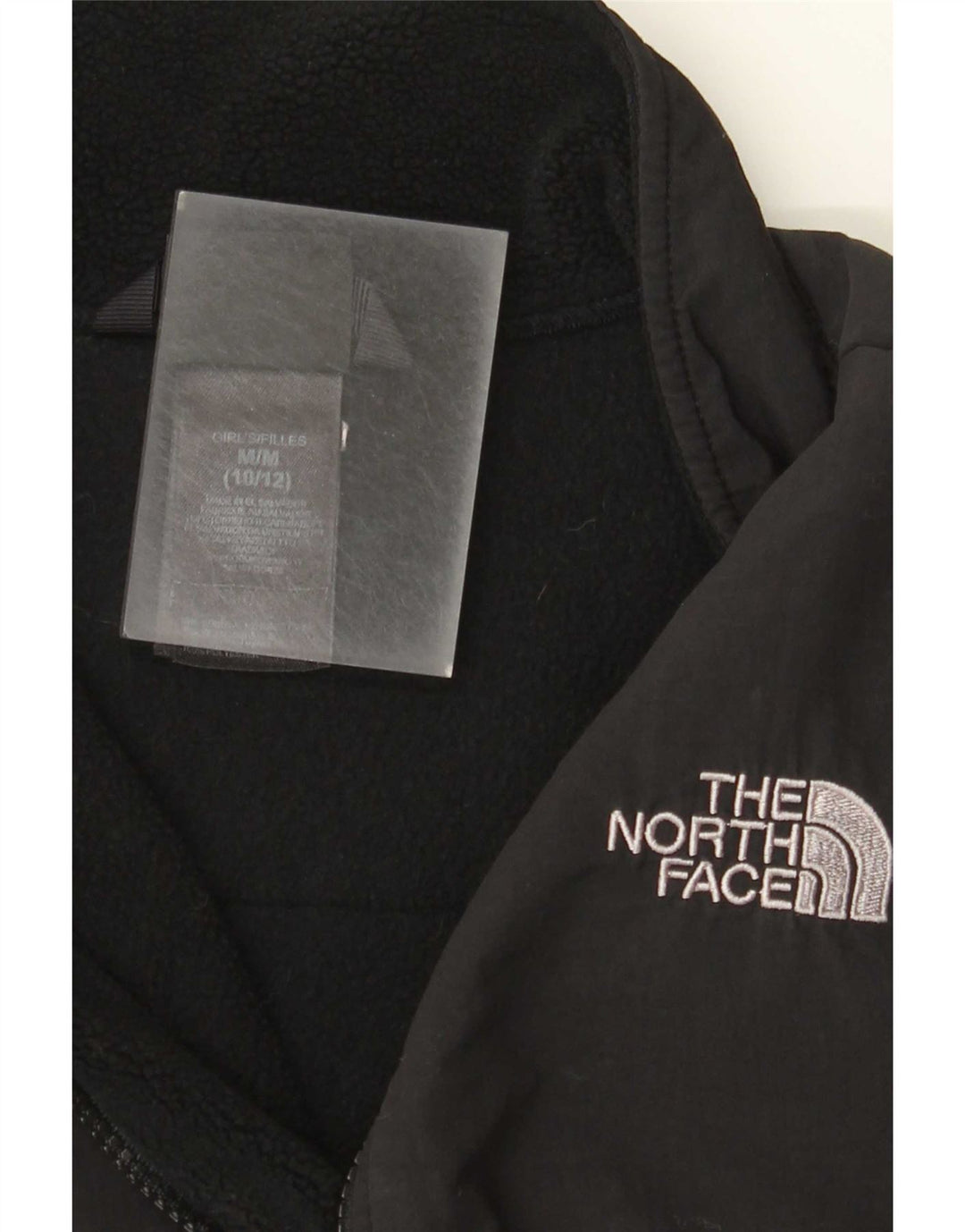 Jachetă fleece pentru băieți The North Face 10-11 ani, mediu negru, color block