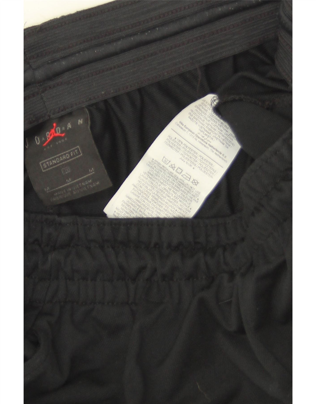 Pantaloni de trening Jordan cu ajustare standard pentru bărbați, negri medii, blocuri de culoare