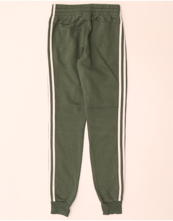 Pantaloni de trening Adidas pentru femei Joggeri UK 4/6 XS Bumbac verde