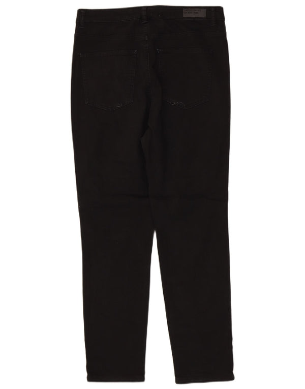 Pantaloni casual subțiri pentru femei Benetton L30 L27 Negri