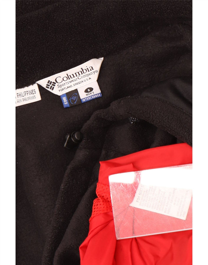 Jachetă Columbia pentru bărbați Interchange Windbreaker UK 36 Small Red Colorblock