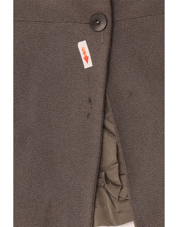 Jachetă Blazer pentru femei Marella cu 2 nasturi UK 16 mare, gri, viscoză