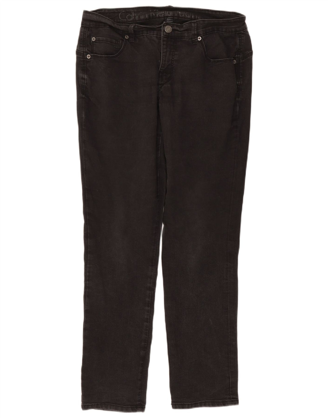 Blugi skinny curvy pentru femei CALVIN KLEIN W34 L30 gri