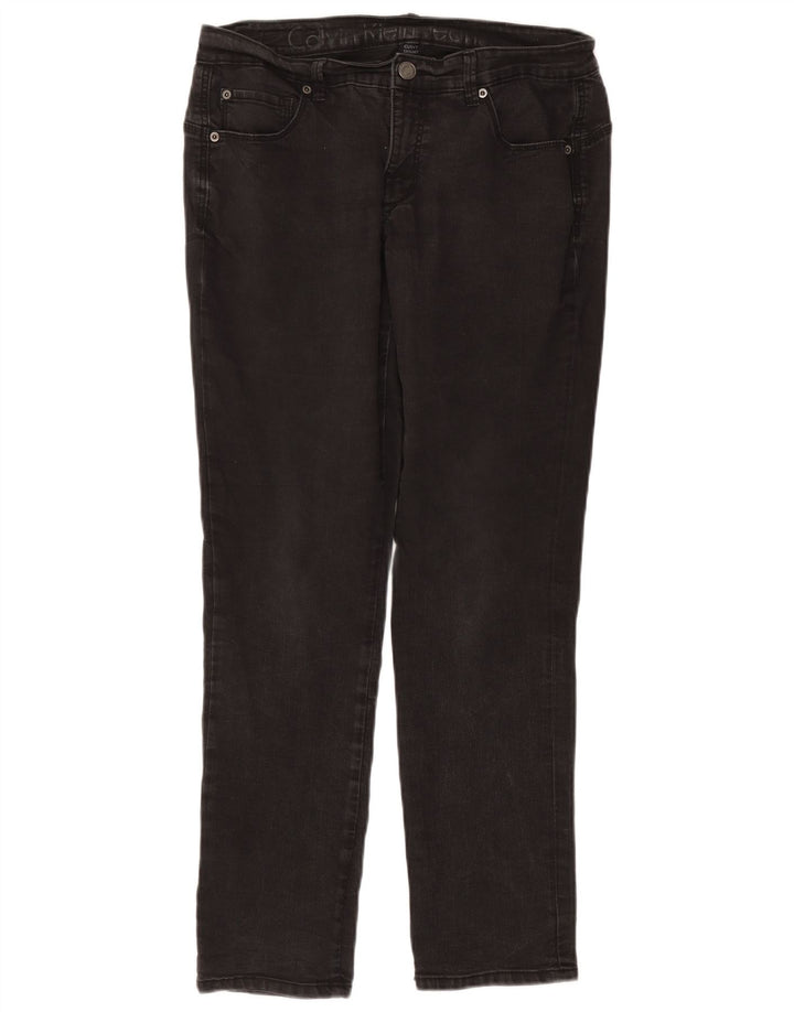 Blugi skinny curvy pentru femei CALVIN KLEIN W34 L30 gri