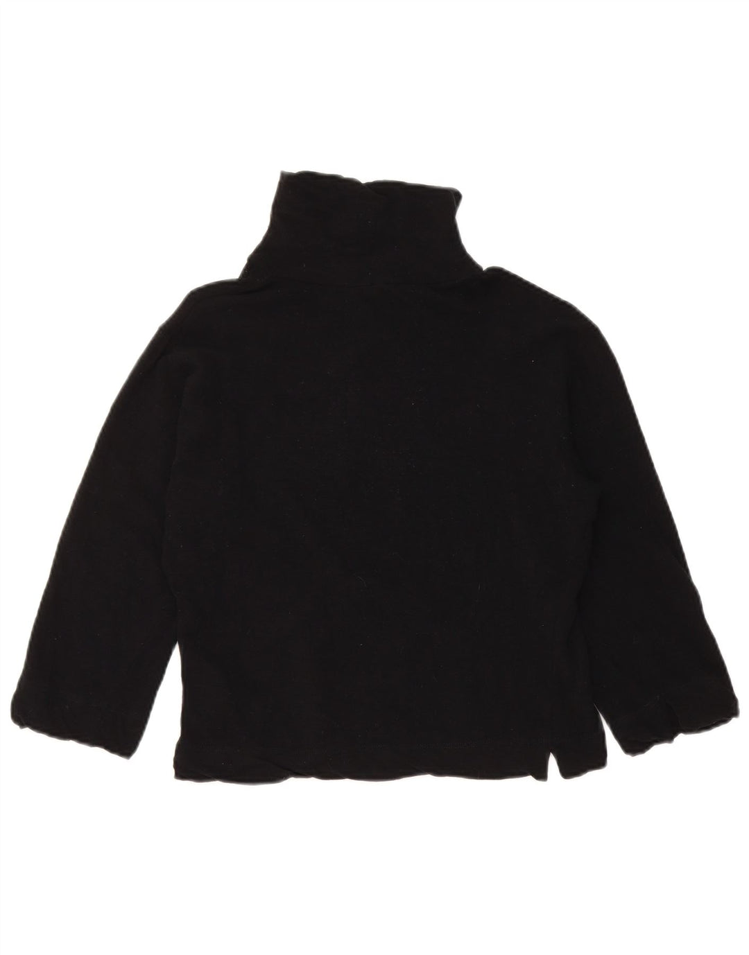 Pulover de damă PINKO cu mânecă 3/4 cu gât țestoasă și pulover UK 14 mediu negru