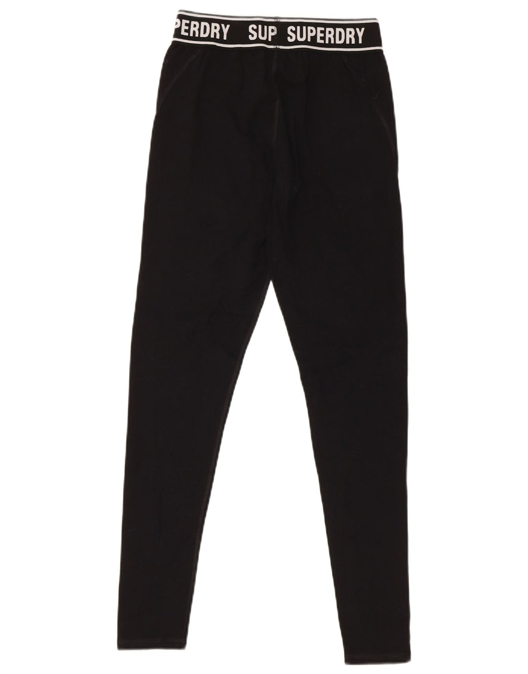 Leggings cu grafică pentru femei SUPERDRY UK 8, bumbac negru mic