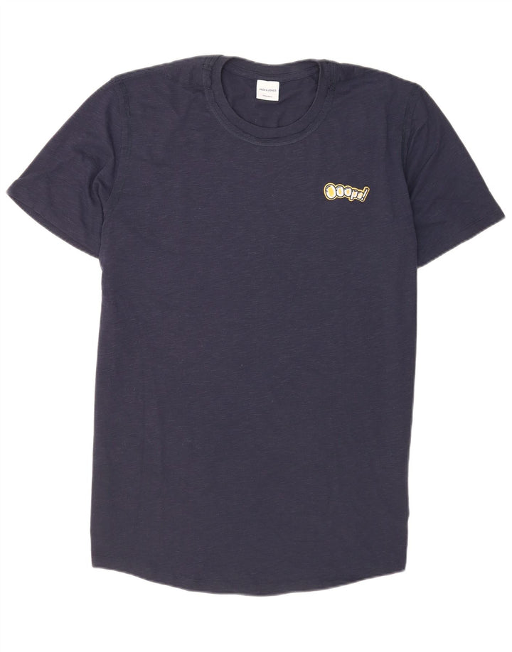 Tricou Jack & Jones Bărbați Top XL Bleumarin Poliester
