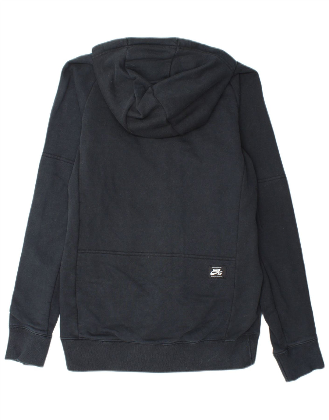 Pulover NIKE pentru bărbați, cu fermoar, bumbac mic, negru