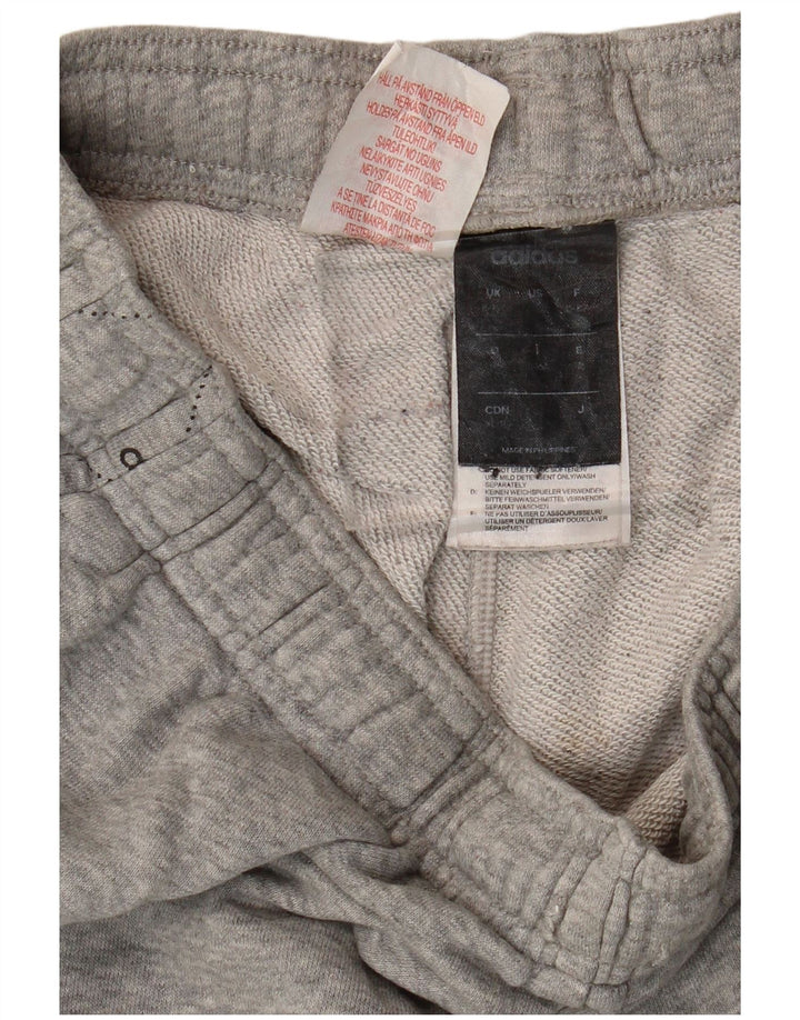 Pantaloni de trening grafic pentru băieți ADIDAS Pantaloni de jogging 15-16 ani bumbac gri