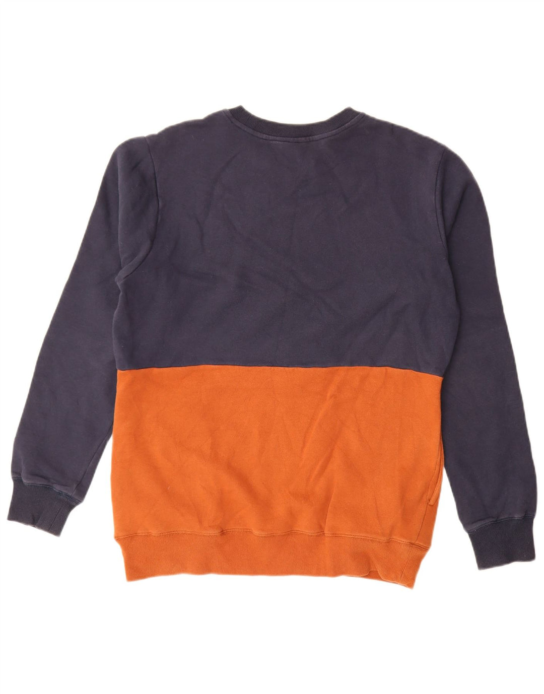 Hanorac pentru bărbați Volcom Pulover mediu albastru bleumarin din bumbac color bloc
