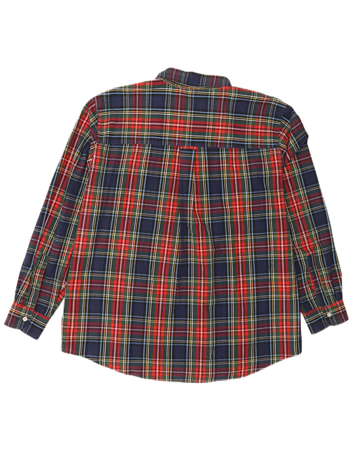 Cămașă pentru bărbați Chaps Easy Care XL, bumbac cu carouri multicolore