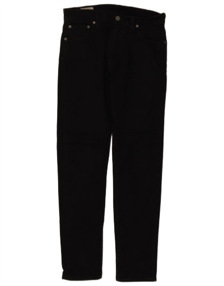 Blugi skinny pentru bărbați Levi's W29 L30 bumbac negru