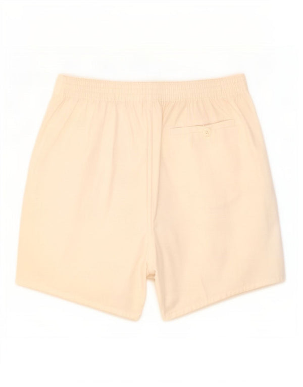 Pantaloni scurți chino cu talie înaltă Sivar pentru femei IT 50 XL W30 poliester alb