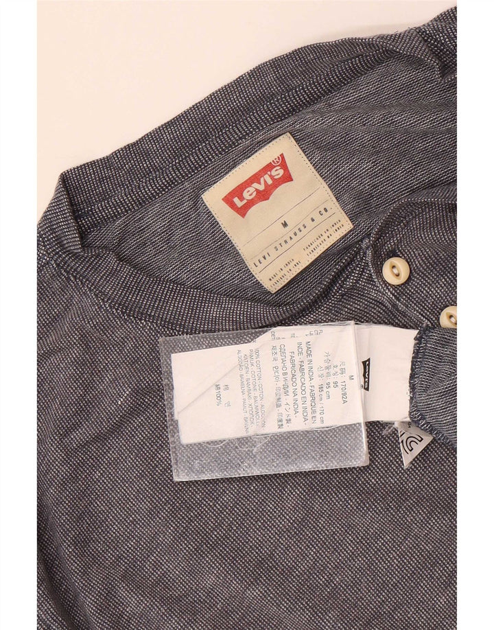 Tricou Levi's pentru bărbați, cu mânecă lungă, gri mediu, bumbac