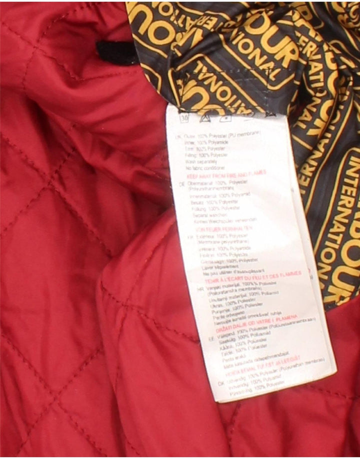 Jachetă Barbour pentru băieți 10-11 ani, mare, albastră, poliamidă