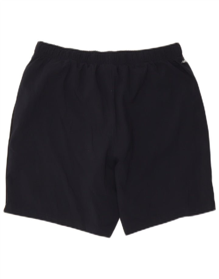 Pantaloni scurți sport New Balance pentru bărbați, medii bleumarin