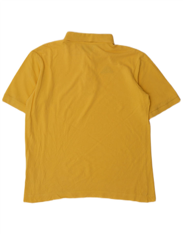Tricou polo pentru bărbați Kappa, galben mare