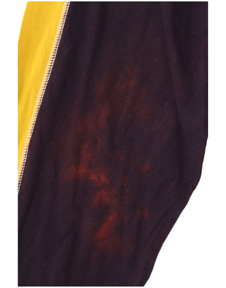 Top pentru bărbați PUMA cu mânecă lungă XL, albastru bleumarin, sport color-block