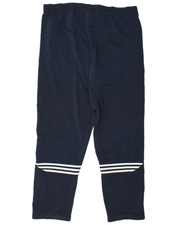 Pantaloni de trening Adidas pentru bărbați Marea Britanie 48/50 XL Bleumarin Poliester