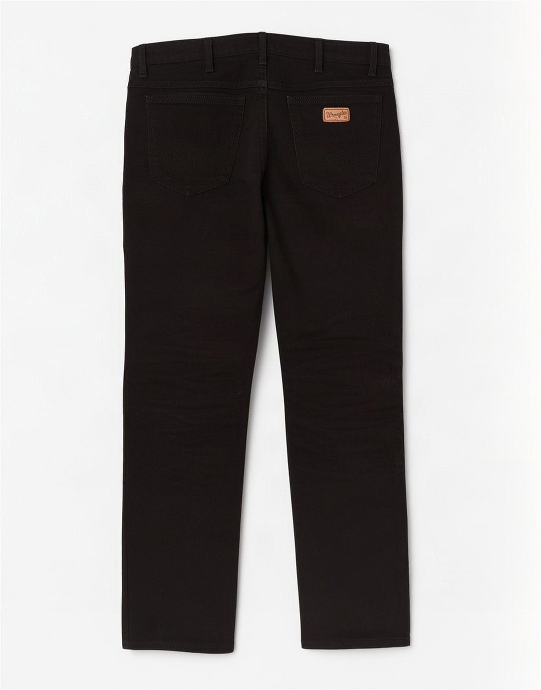 Blugi drepte pentru bărbați Wrangler Texas W33 L34 bumbac negru