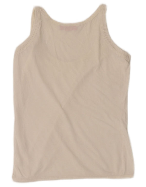 Vest Top pentru femei Puma UK 8 Small Off White