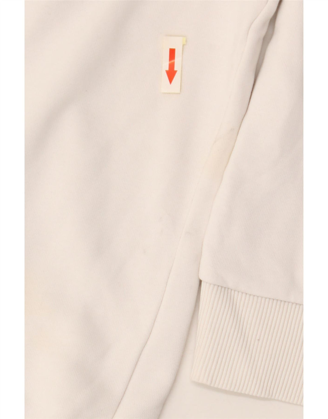 Pulover FILA pentru femei Crop Graphic Pulover UK 10 Bumbac alb mic