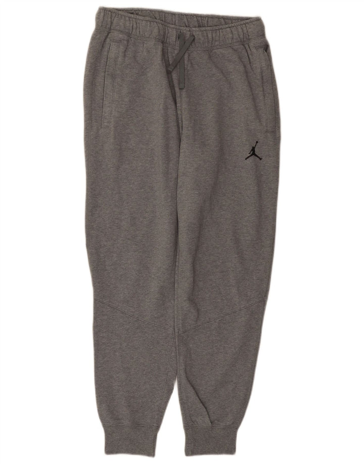Pantaloni de trening Jordan pentru bărbați Joggeri mici, gri bumbac