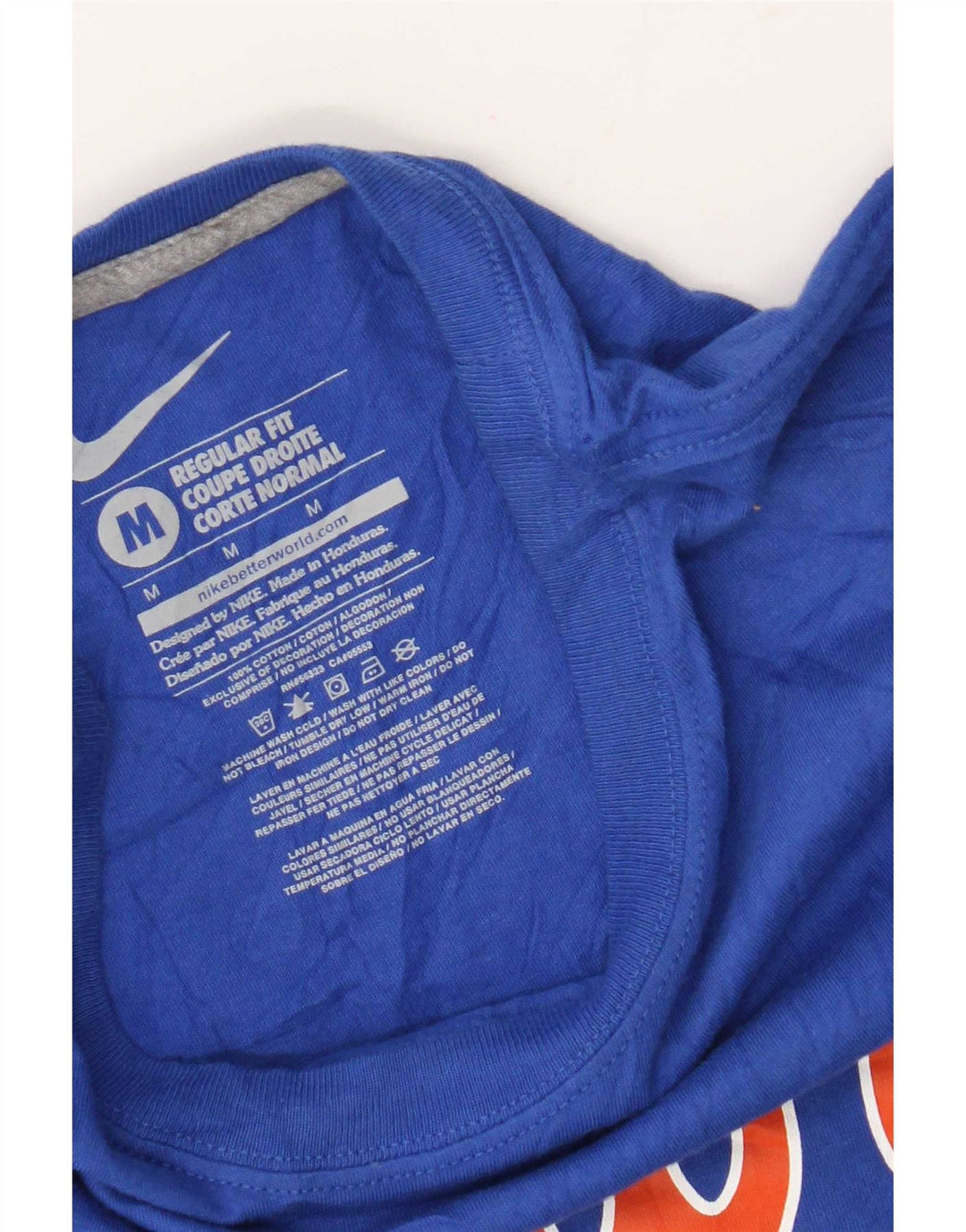 Tricou grafic Nike Florida Gators, cu croială regulată, pentru bărbați, top, bumbac albastru mediu