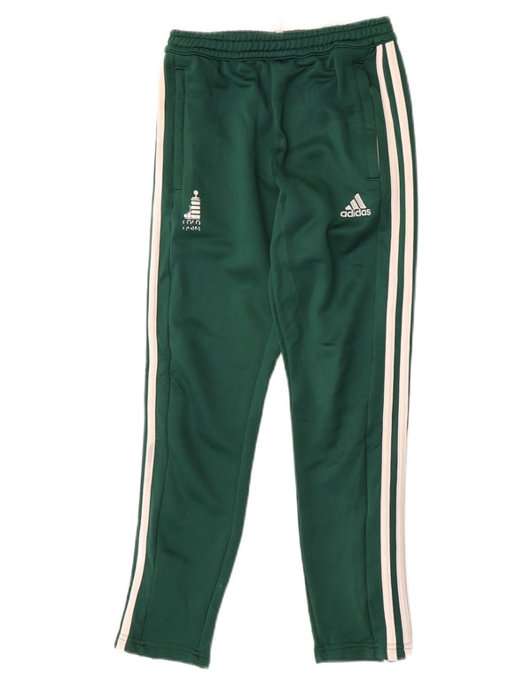 Pantaloni de trening Adidas baieti 9-10 ani sport verde