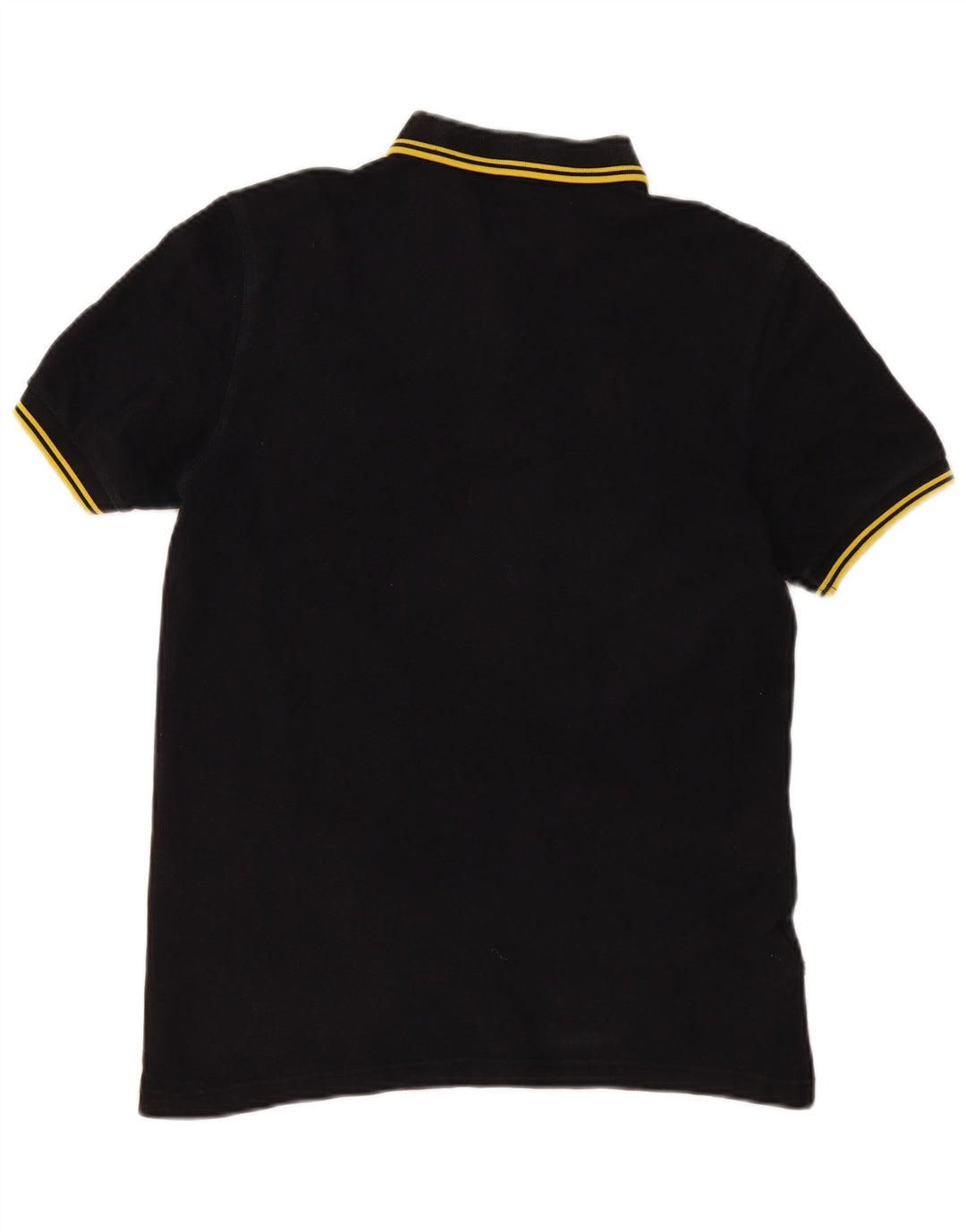 Cămașă polo Fred Perry pentru bărbați, bumbac mediu negru