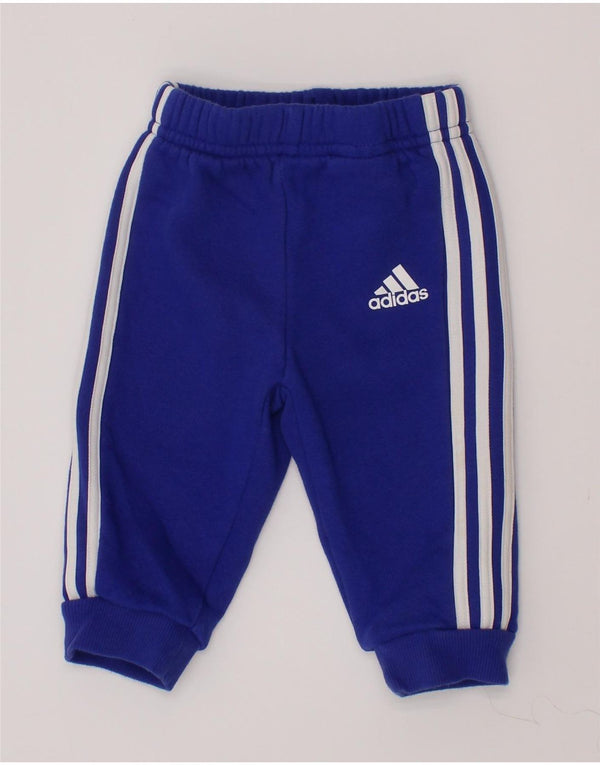 Adidas Baby Boys Joggers Pantaloni Trening 3-6 Luni Bumbac Albastru