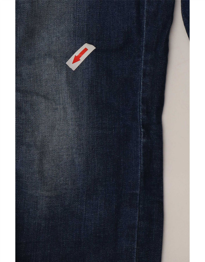 Blugi slim pentru femei Distressed Diesel W24 L27 Bumbac albastru