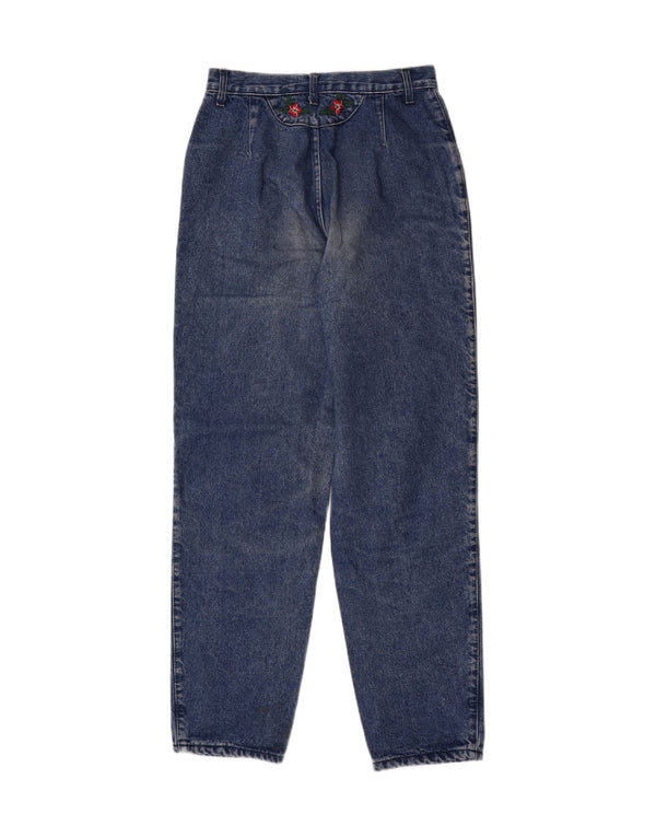 Blugi conici pentru femei CLARK cu talie înaltă IT 44 Medium W26 L31 Bumbac albastru