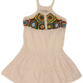 Rochie de soare Desigual pentru femei EU 42, mare, alb, floral, bumbac
