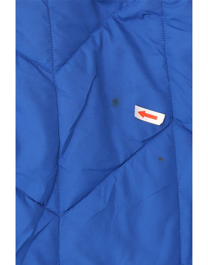 Jachetă căptușită pentru femei Marks & Spencer UK 12 Poliester albastru mediu