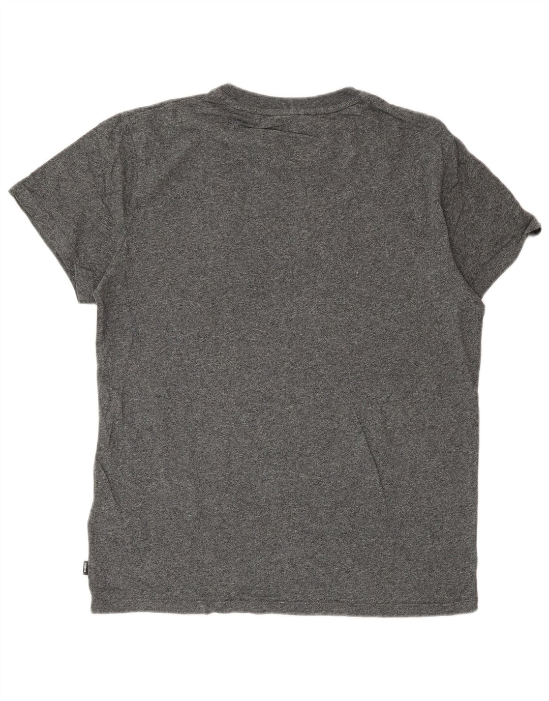 Tricou pentru bărbați Superdry Top din bumbac gri mediu