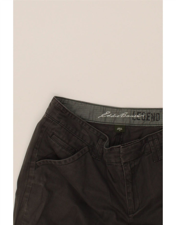 EDDIE BAUER Womens Casual Shorts US 10 Large W32 Grey Cotton Vintage Eddie Bauer and Second-Hand Eddie Bauer from Messina Hembry 