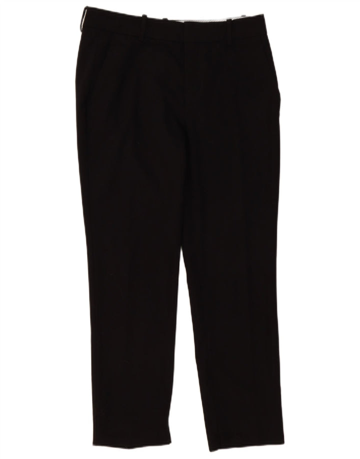 Pantaloni chino slim pentru femei ZARA EU 38 Mici L28 L27 Negri