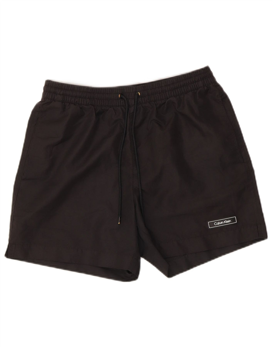 Pantaloni scurți sport Calvin Klein pentru bărbați, poliester negru mic