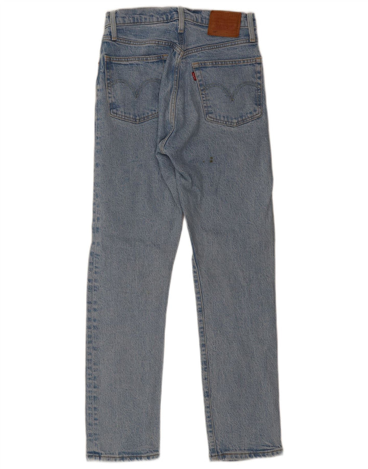 Blugi drepti 501 pentru femei Levi's W26 L28 Albastru