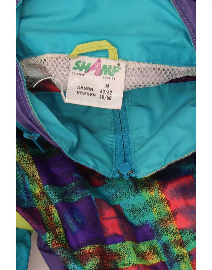 Jachetă de ploaie cu glugă pentru bărbați Shamp EU 48/50 Mediu Multicolor Colorblock