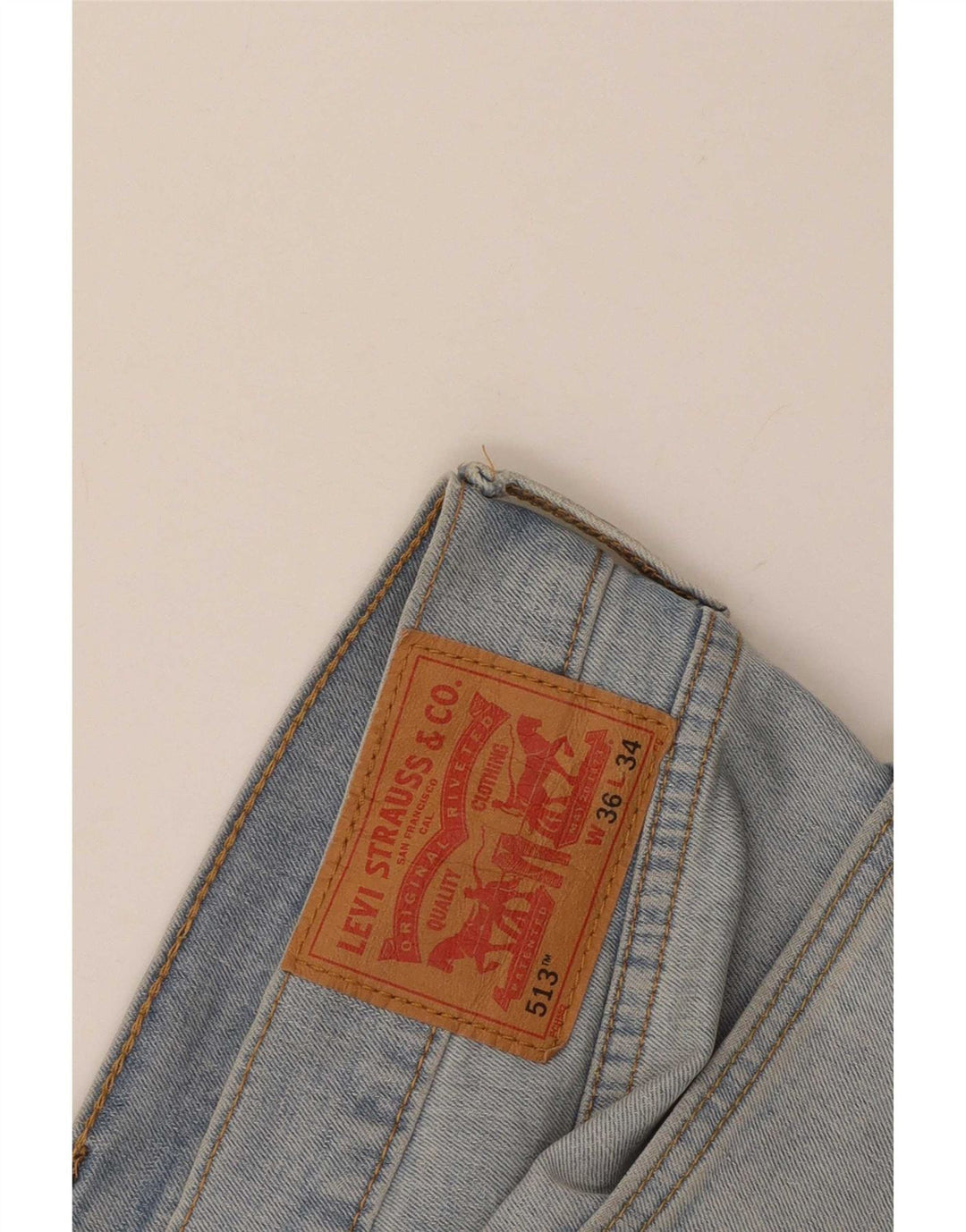 Blugi drepti 513 pentru femei Levi's W36 L30 albastru