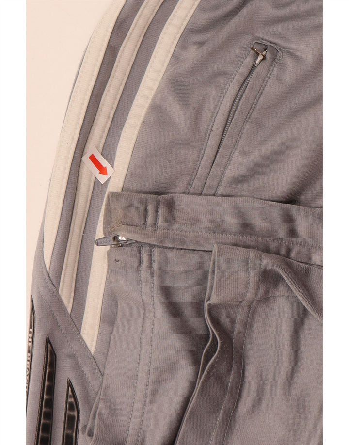 Pantaloni de trening ADIDAS pentru bărbați UK 34/36 Poliester mic gri