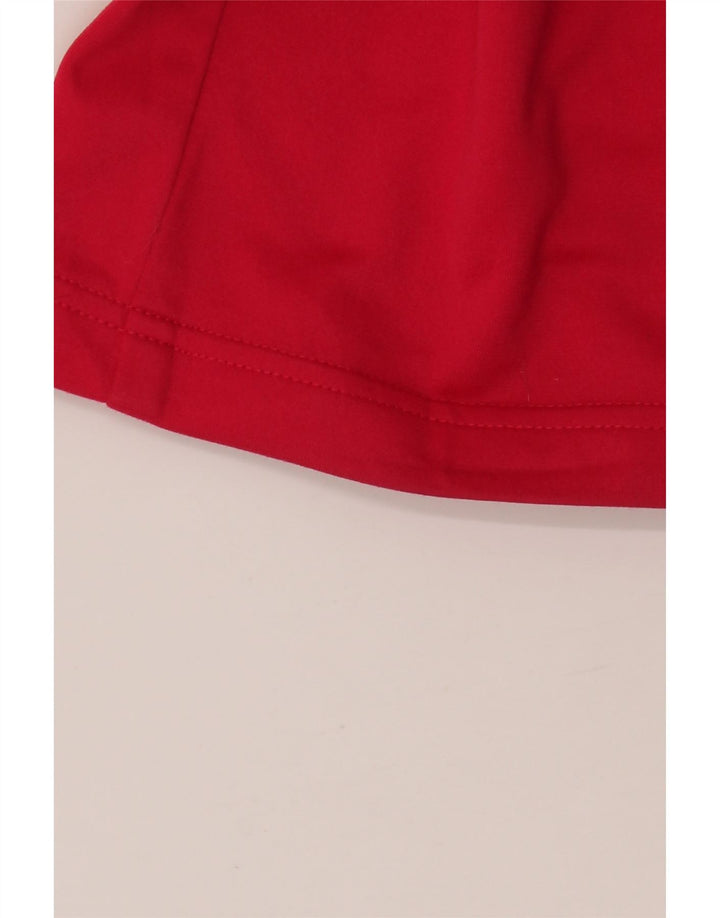 Pantaloni de trening grafic ADIDAS pentru femei UK 12 Poliester roz mediu