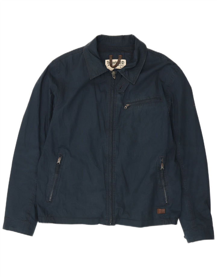 Jachetă Timberland pentru bărbați, UK 40, mare, albastru, bumbac